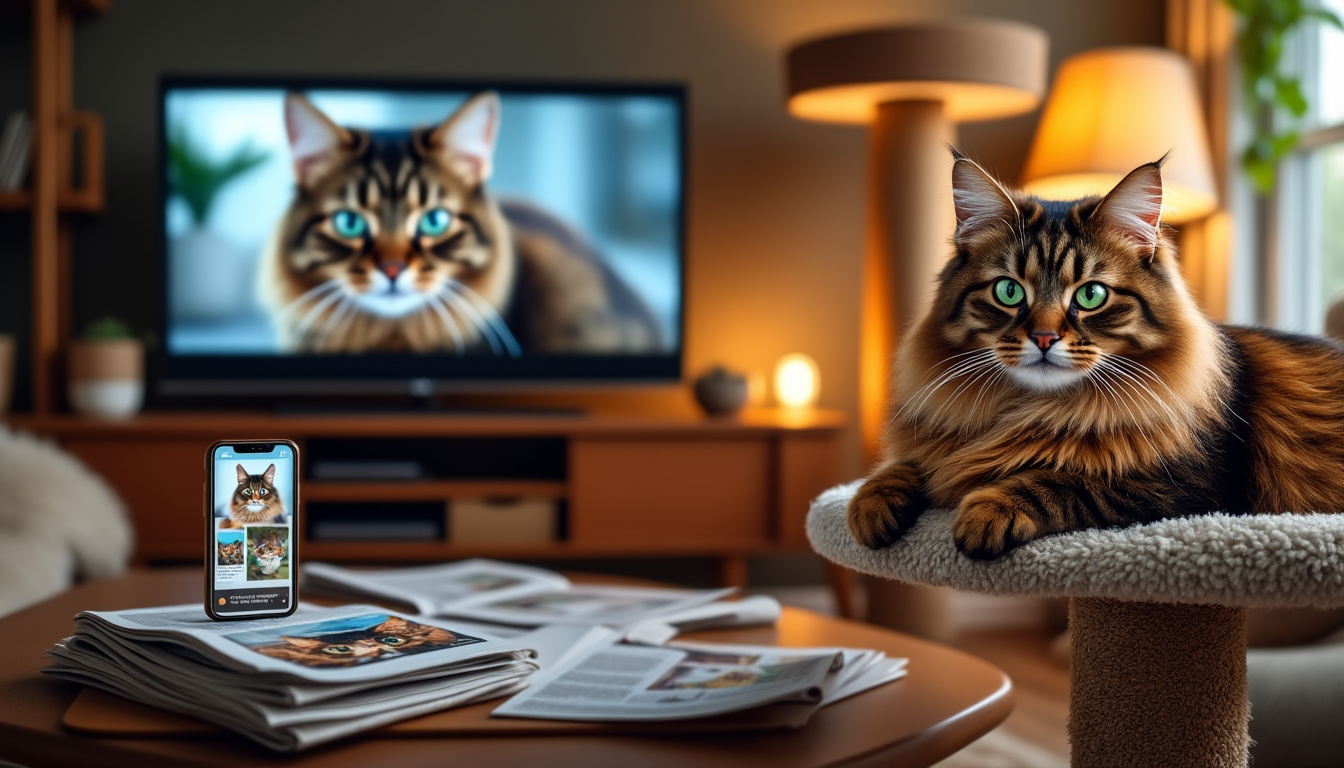 découvrez comment les médias influencent la popularité du maine coon, une race de chat emblématique. explorez les tendances, les couvertures médiatiques et les témoignages qui rendent ce félin majestueux si apprécié des amateurs d'animaux.